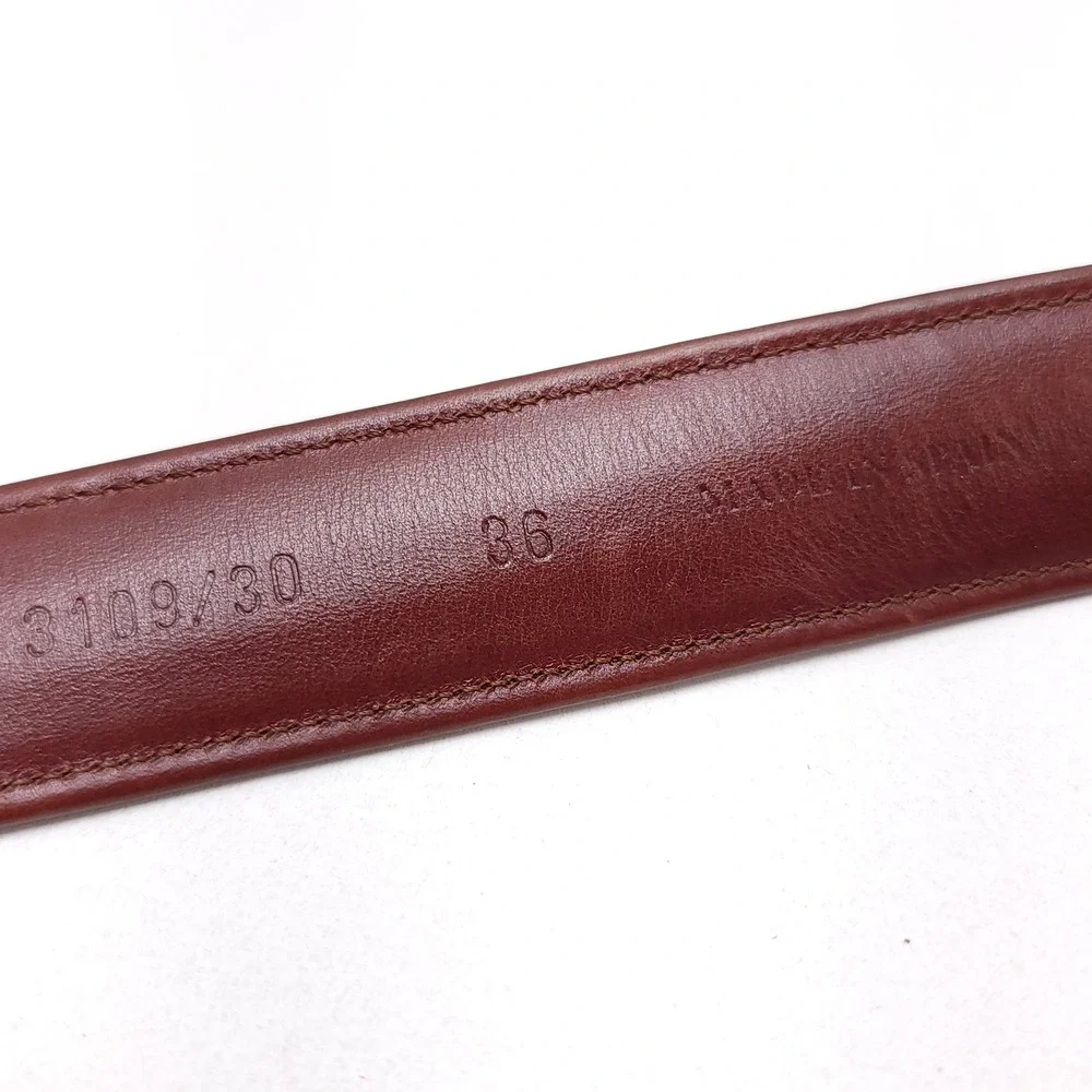 Mezlan leather belt